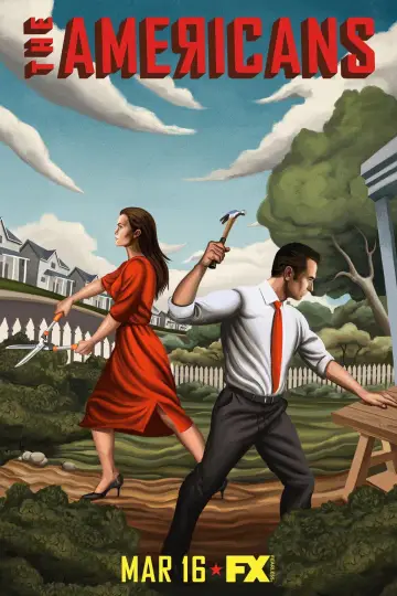 Poster for the TV series "The Americans" #1280400