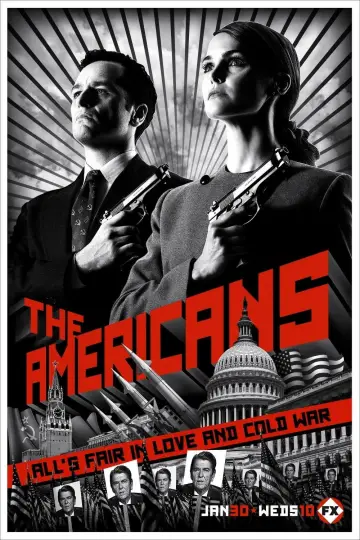 Poster for the TV series "The Americans" #1280422