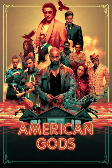 Poster for the TV series "American Gods" #1364201