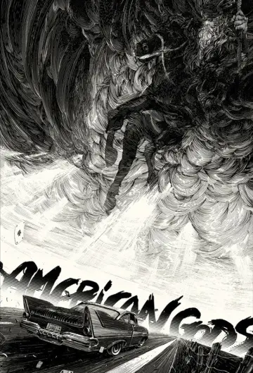 Poster for the TV series "American Gods" #1364227