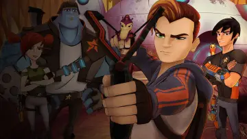 Backdrop for the TV series "Slugterra" #1455621