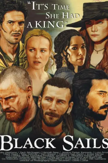 Poster for the TV series "Black Sails" #1324927