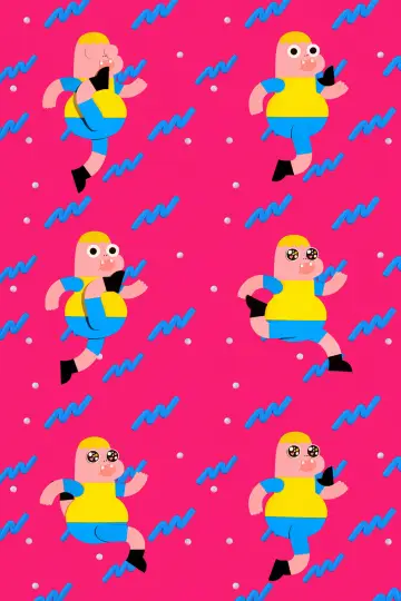 Poster for the TV series "Clarence" #1324719
