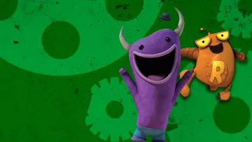 Backdrop for the TV series "Robot and Monster" #1422477