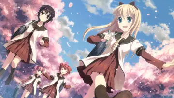 Backdrop for the TV series "YuruYuri: Happy Go Lily" #1396246