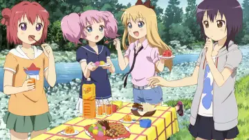 Backdrop for the TV series "YuruYuri: Happy Go Lily" #1396264