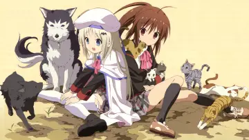 Backdrop for the TV series "Little Busters!" #1385176