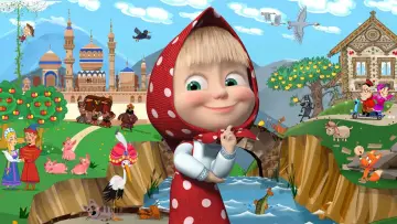 Backdrop for the TV series "Masha