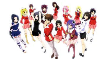 Backdrop for the TV series "The World God Only Knows" #1416589