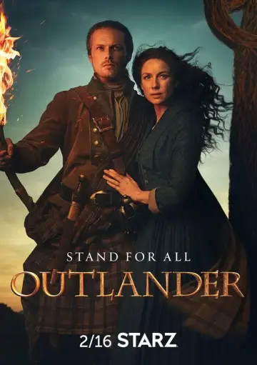 Poster for the TV series "Outlander" #1253433