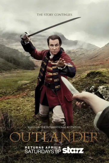 Poster for the TV series "Outlander" #1253435