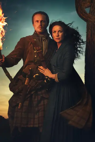 Poster for the TV series "Outlander" #1253481