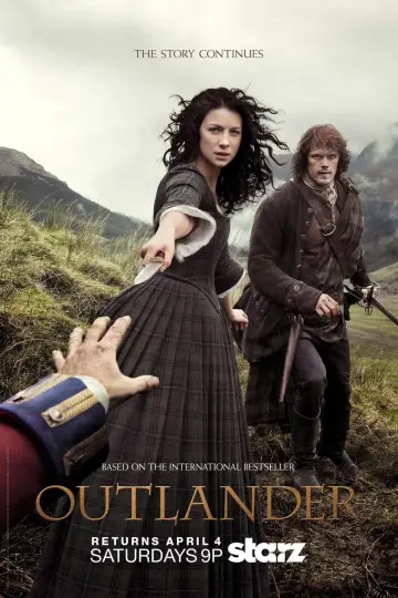 Poster for the TV series "Outlander" #1253482