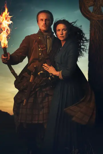 Poster for the TV series "Outlander" #1253491