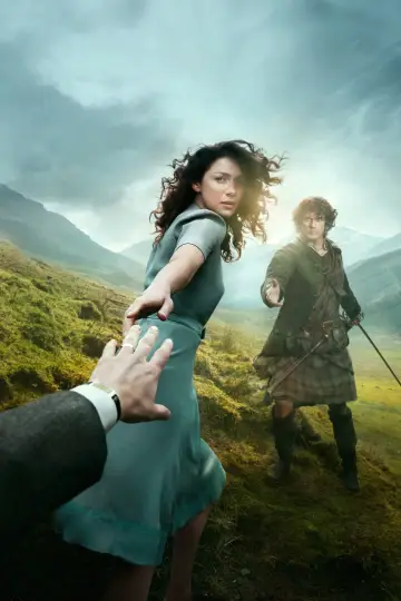 Poster for the TV series "Outlander" #1253505