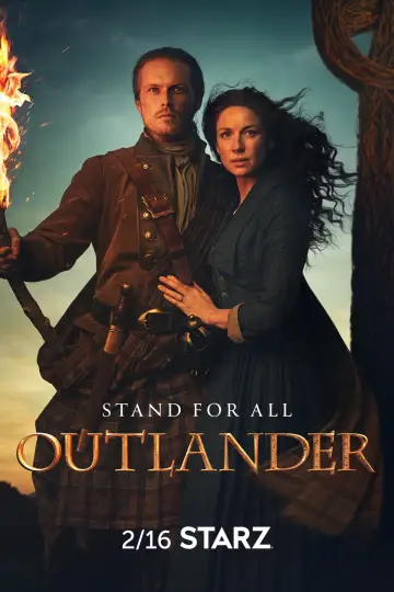 Poster for the TV series "Outlander" #1268026