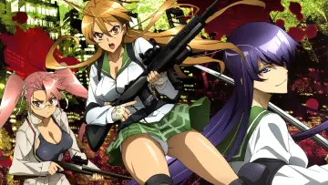 Backdrop к сериалу "High School of the Dead" #1351541