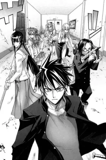 Poster к сериалу "High School of the Dead" #1351568
