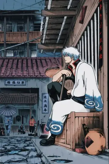 Poster к сериалу "Gintama" #1419805