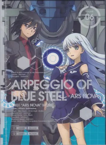 Poster for the TV series "Arpeggio of Blue Steel: Ars Nova" #1411936