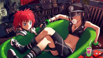 Backdrop for the TV series "Blood Lad" #1462197