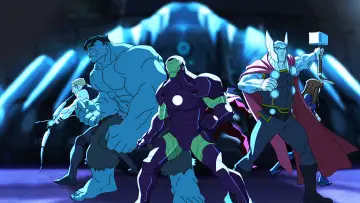 Backdrop for the TV series "Marvel