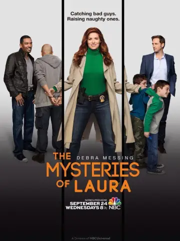 Poster for the TV series "The Mysteries of Laura" #1423039