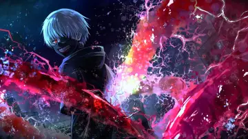 Backdrop for the TV series "Tokyo Ghoul" #1309603