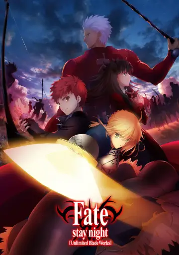Poster for the TV series "Fate/stay night [Unlimited Blade Works]" #1374912