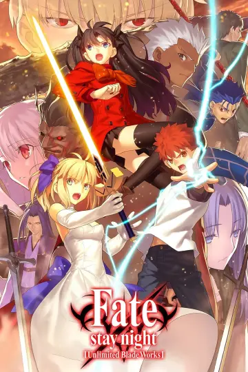 Poster for the TV series "Fate/stay night [Unlimited Blade Works]" #1374923