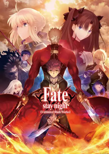 Poster for the TV series "Fate/stay night [Unlimited Blade Works]" #1374926