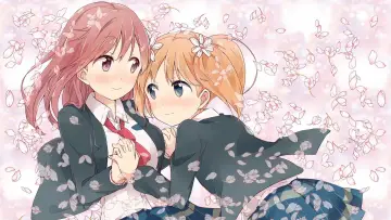 Backdrop for the TV series "Sakura Trick" #1591136