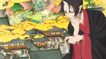 Backdrop for the TV series "Hozuki
