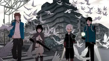 Backdrop for the TV series "World Trigger" #1541305