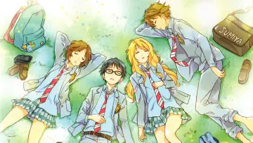 Backdrop for the TV series "Your Lie in April" #1454318