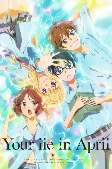 Poster for the TV series "Your Lie in April" #1454354