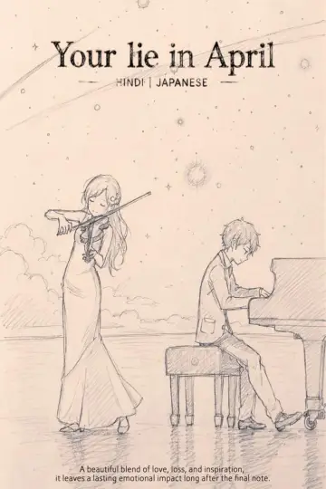Poster for the TV series "Your Lie in April" #1454361