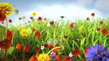 Backdrop for the TV series "Maya the Bee" #1416607