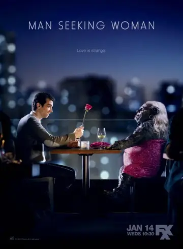 Poster for the TV series "Man Seeking Woman" #1659673