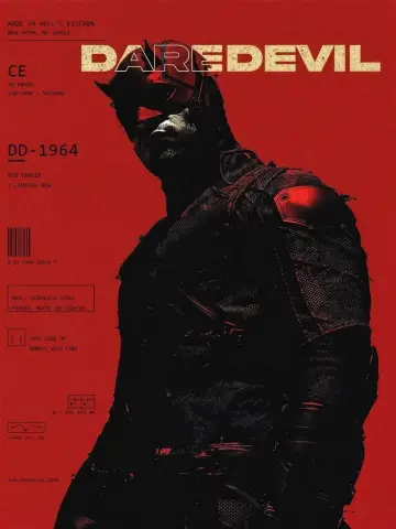 Poster for the TV series "Marvel