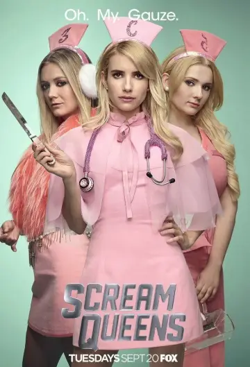 Poster for the TV series "Scream Queens" #1459949