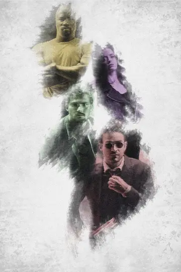 Poster for the TV series "Marvel