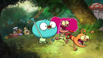 Backdrop for the TV series "Harvey Beaks" #1415605