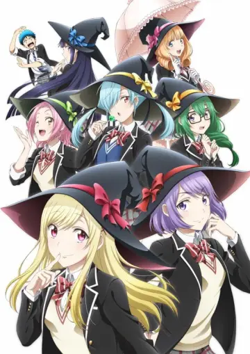 Poster for the TV series "Yamada-kun and the Seven Witches" #1427929