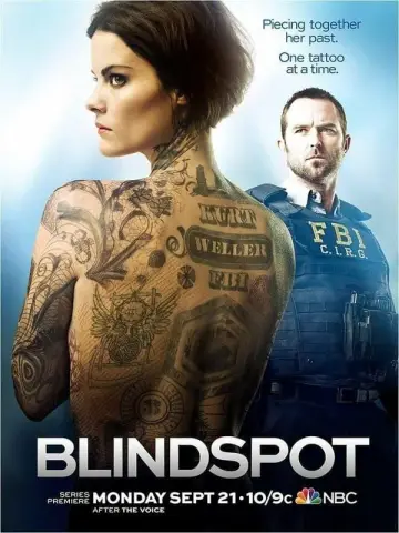 Poster for the TV series "Blindspot" #1305099