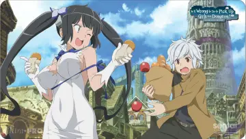 Backdrop for the TV series "Is It Wrong to Try to Pick Up Girls in a Dungeon?" #1464402
