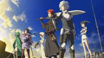 Backdrop for the TV series "Is It Wrong to Try to Pick Up Girls in a Dungeon?" #1464404