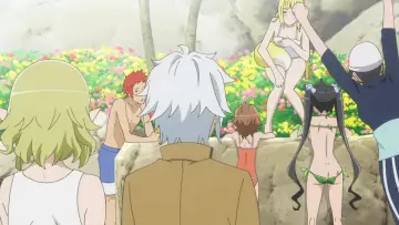 Backdrop for the TV series "Is It Wrong to Try to Pick Up Girls in a Dungeon?" #1464414