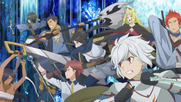 Backdrop for the TV series "Is It Wrong to Try to Pick Up Girls in a Dungeon?" #1464416