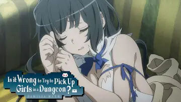 Backdrop for the TV series "Is It Wrong to Try to Pick Up Girls in a Dungeon?" #1464419